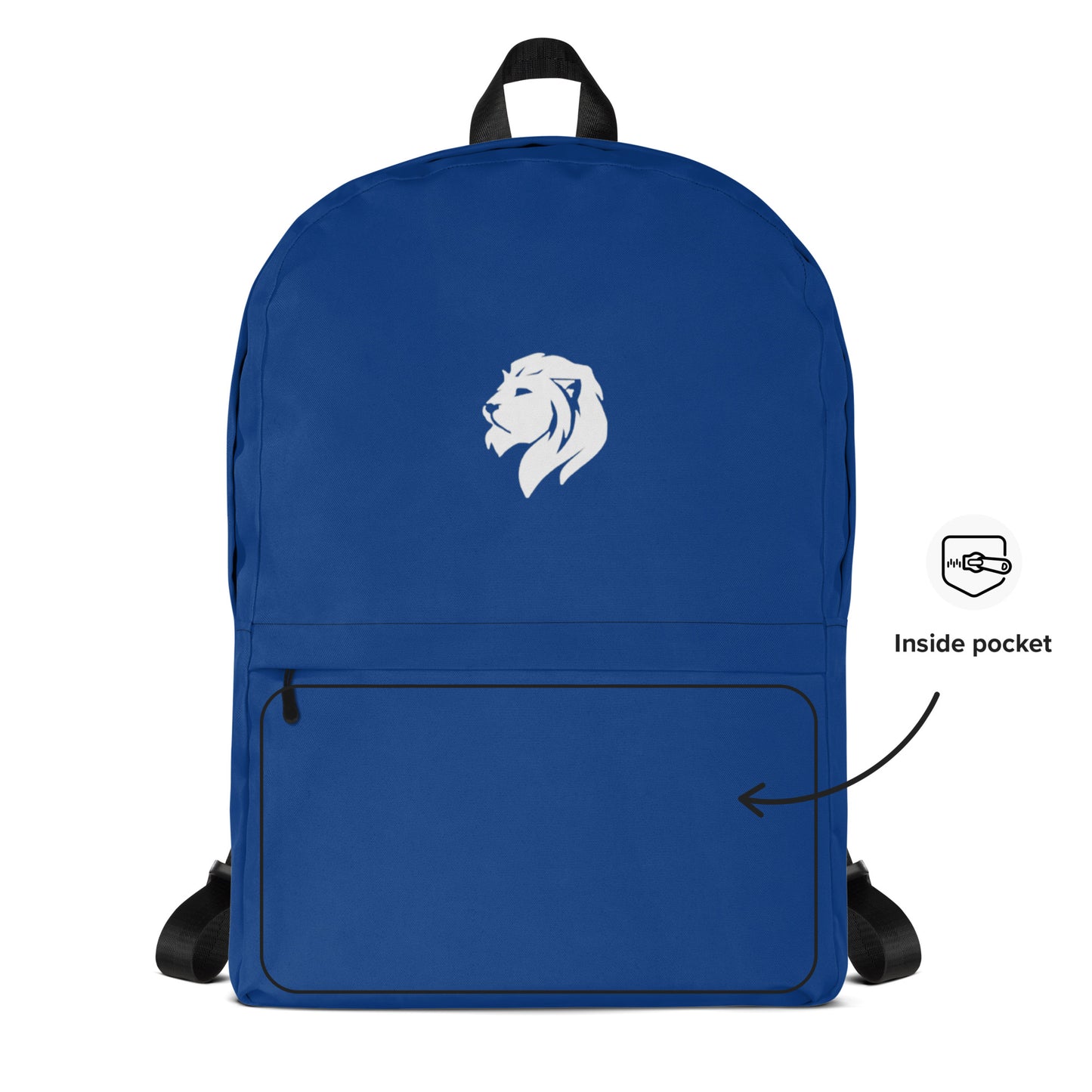 0906 Backpack, Solid Blue, 03