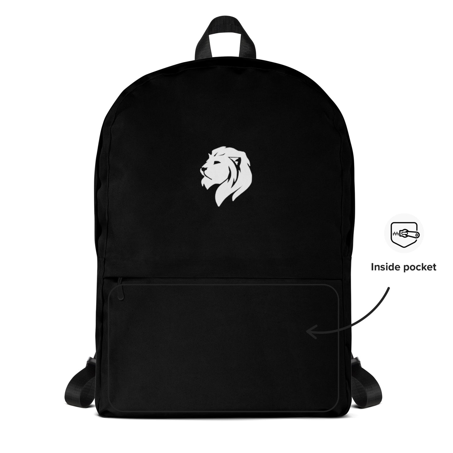 0906 Backpack, Solid Black, 03