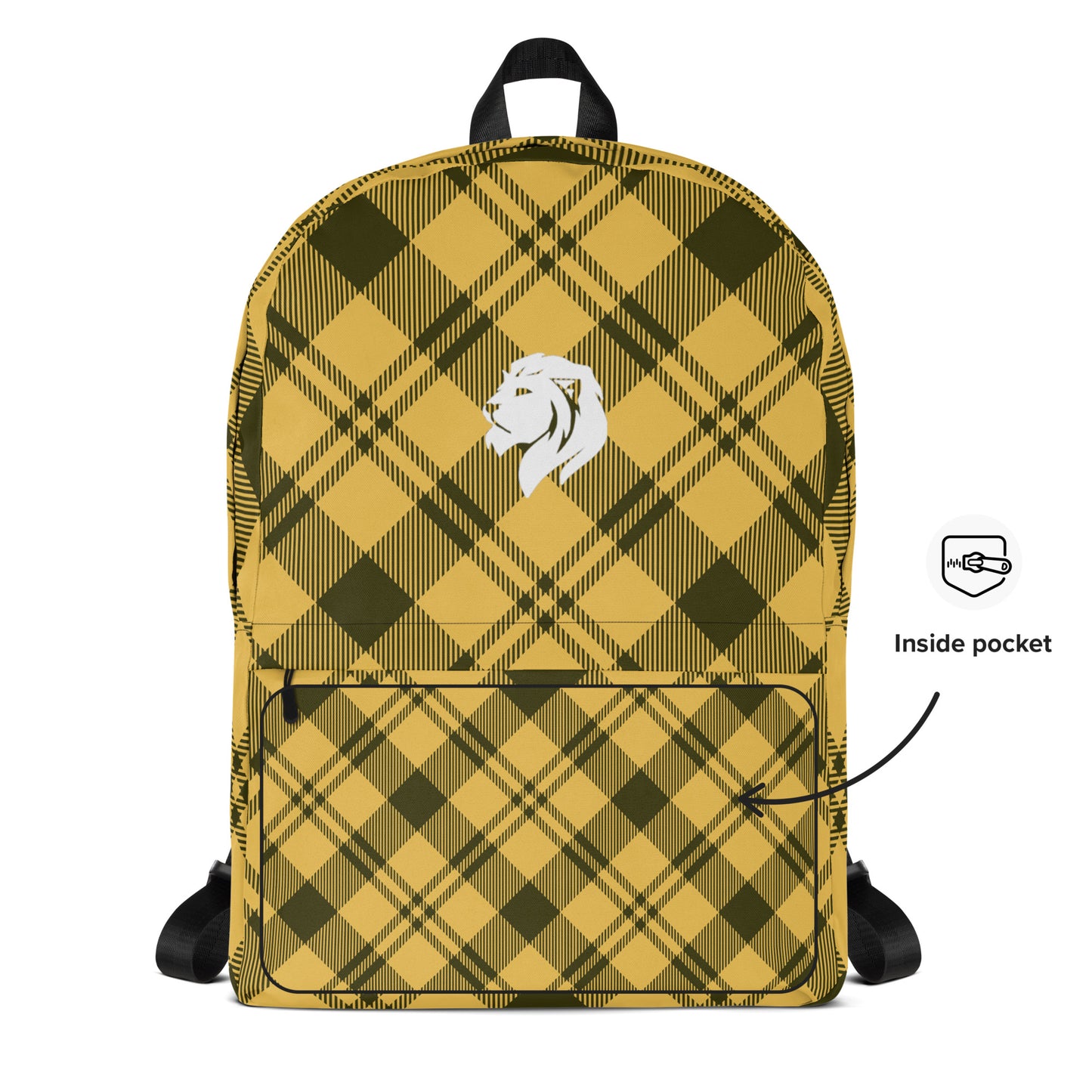 0906 Backpack, Plaid Yellow, 03