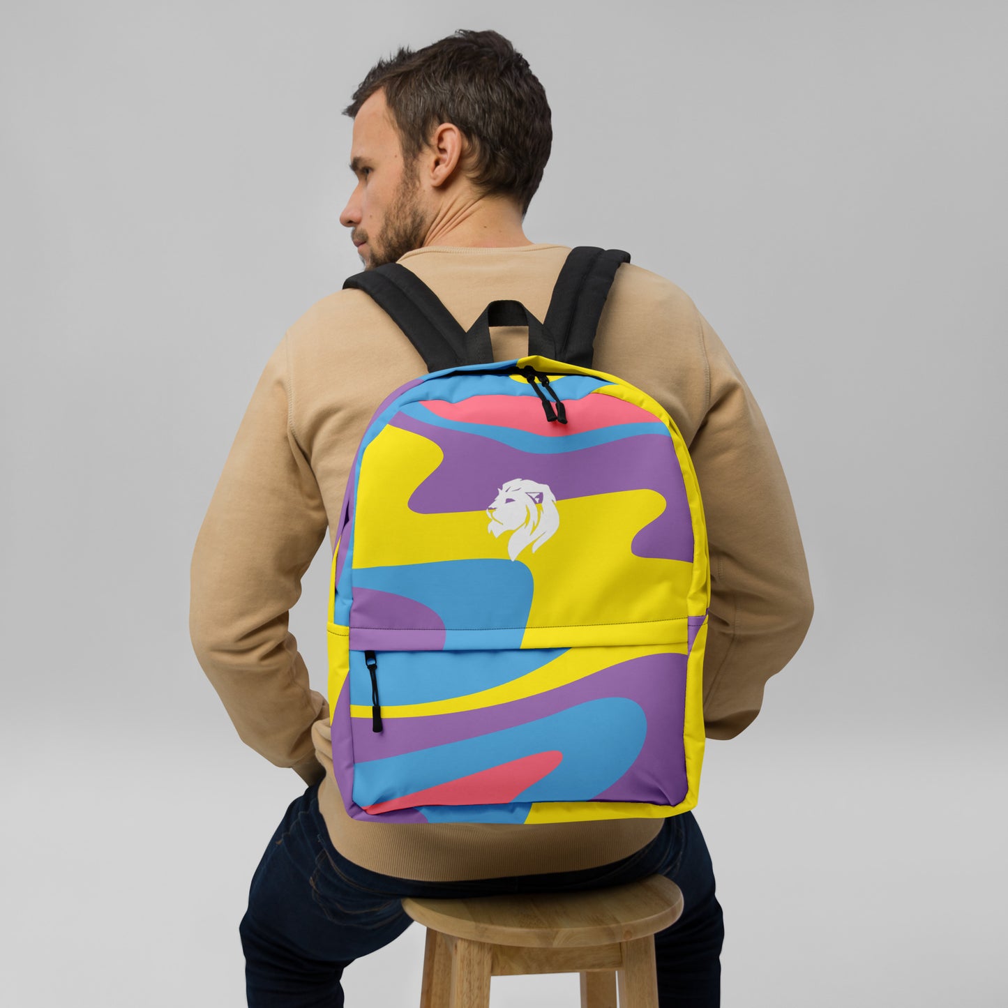 0906 Backpack, Abstract Bright 2, 03