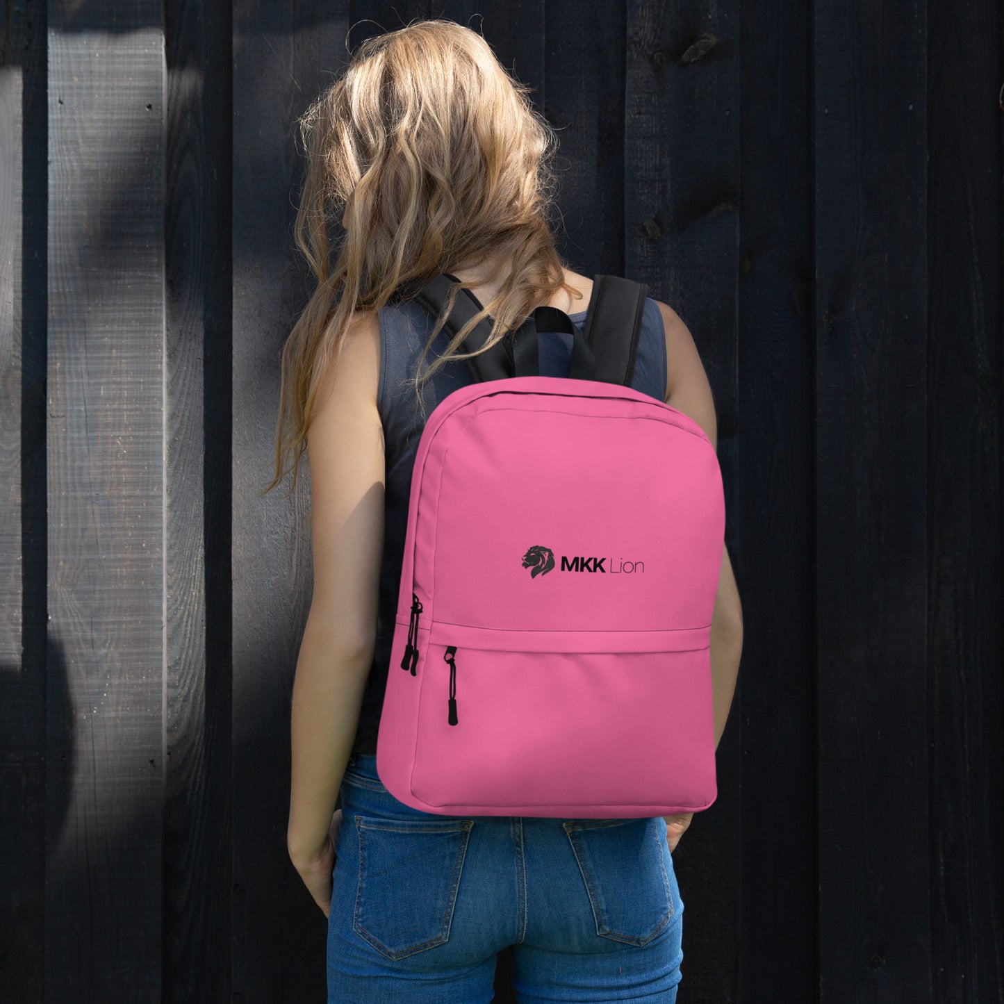 0906 Backpack, Solid Pink, MKK