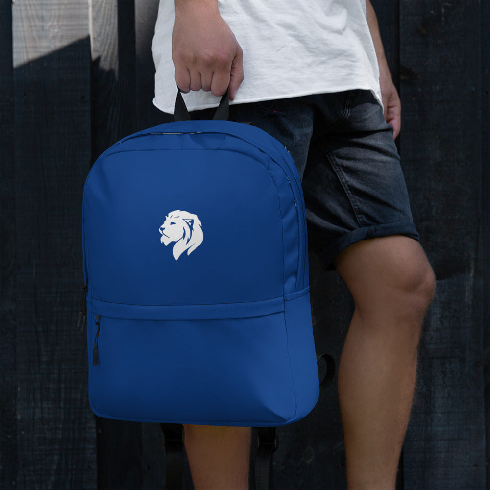 0906 Backpack, Solid Blue, 03