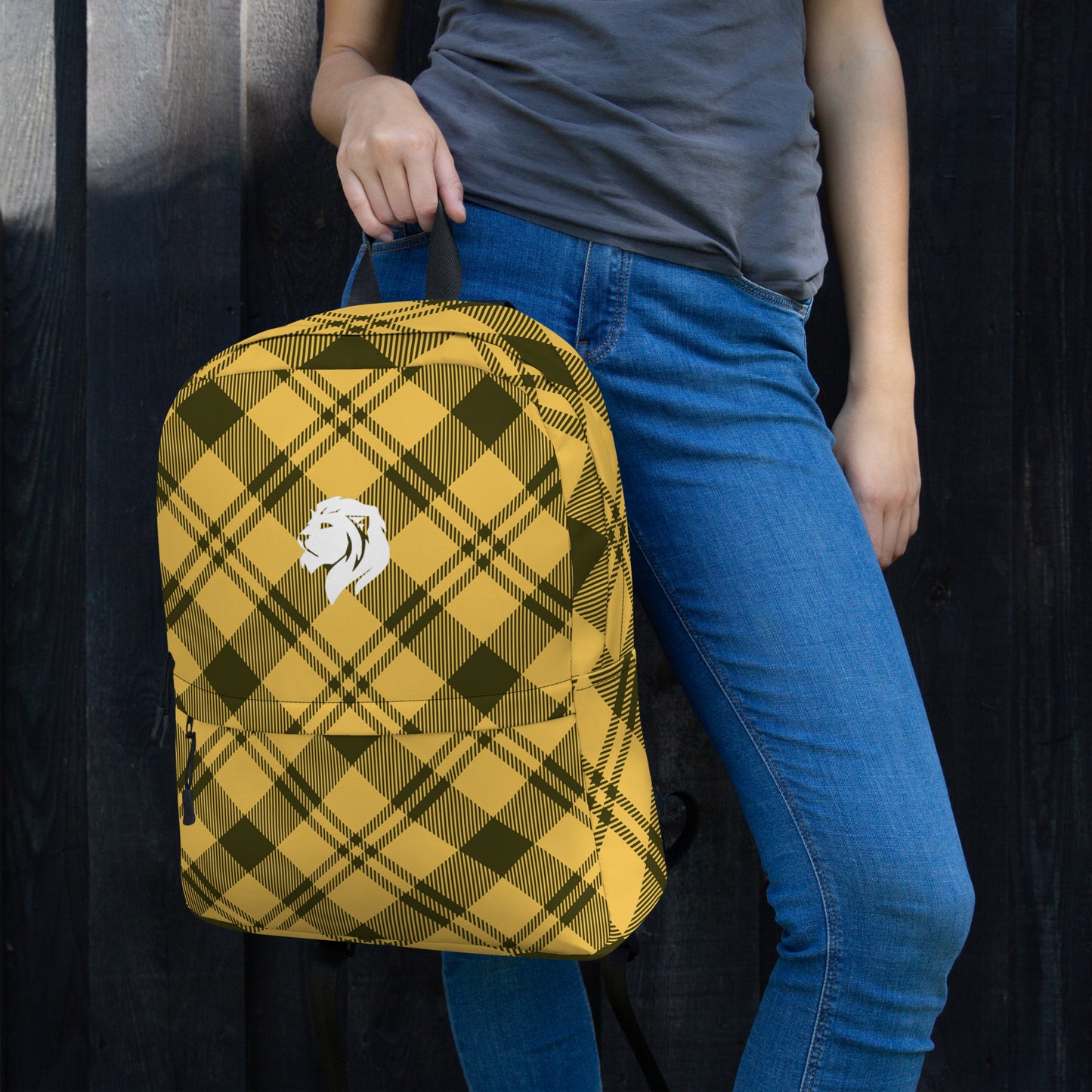 0906 Backpack, Plaid Yellow, 03