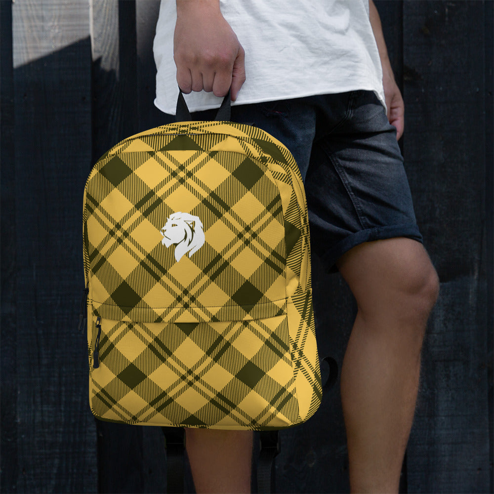 0906 Backpack, Plaid Yellow, 03