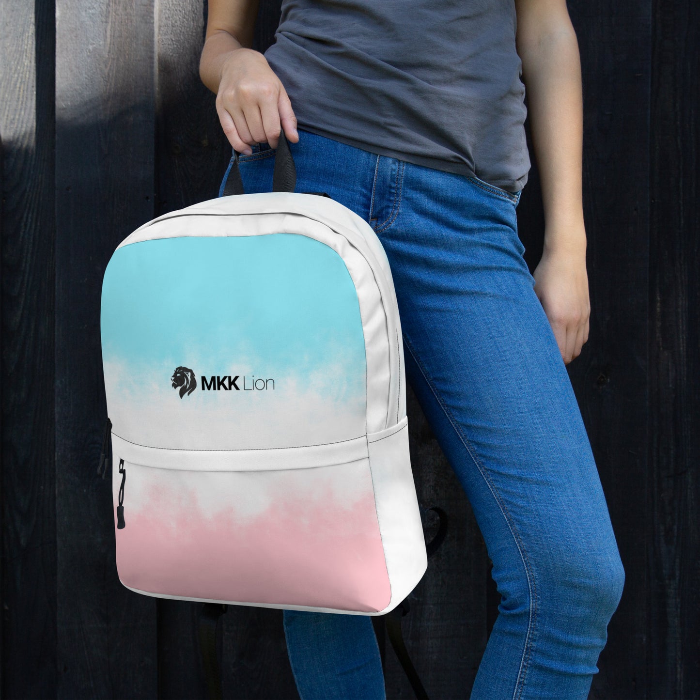 0906 Backpack, Gradient Pink and Blue, MKK