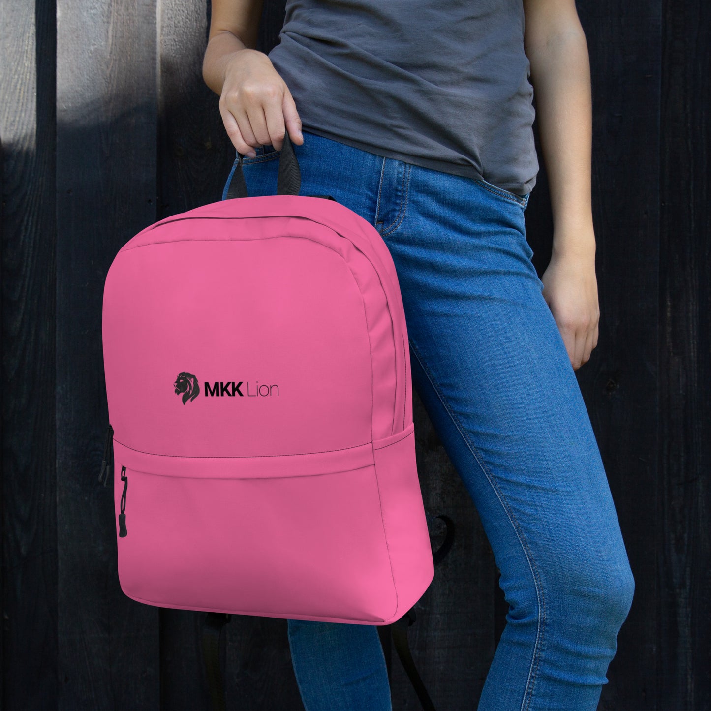 0906 Backpack, Solid Pink, MKK