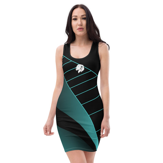 Geometric 166, 0401 Bodycon Dress, 03