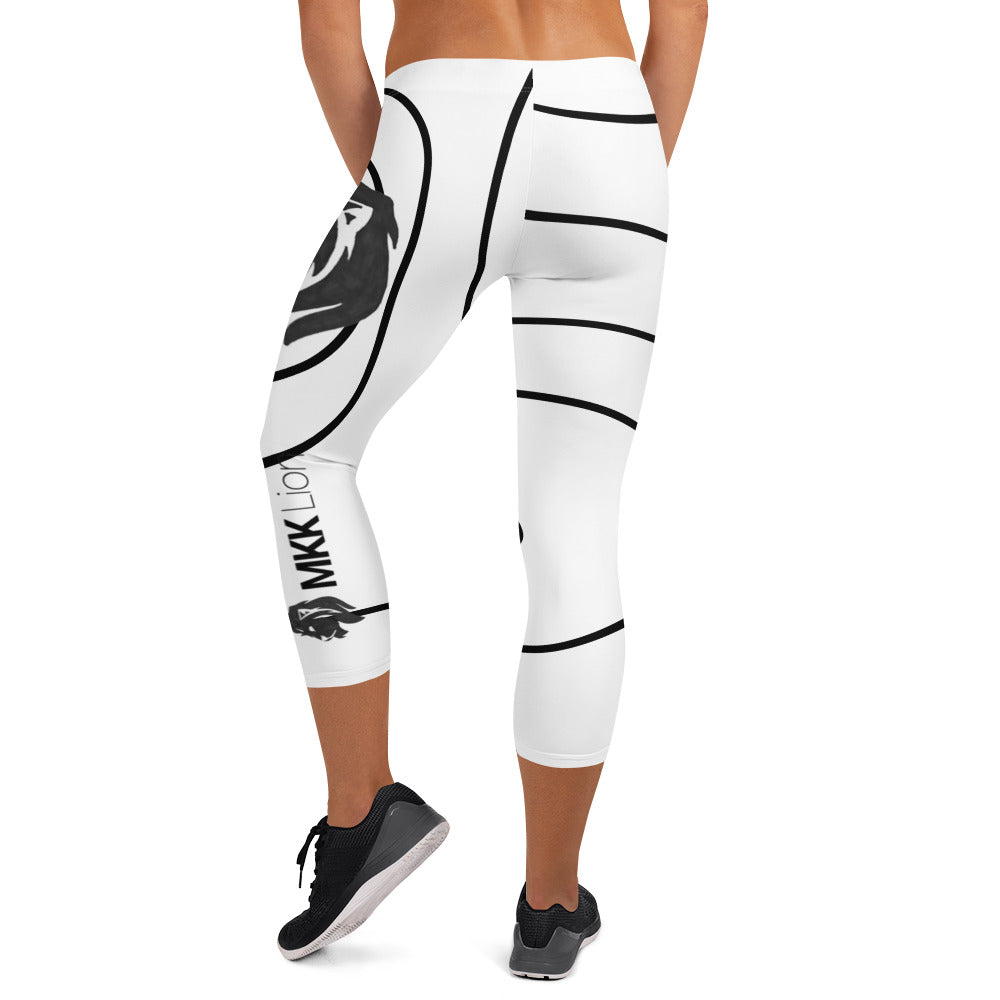 0302 Capri Leggings, One Line 4