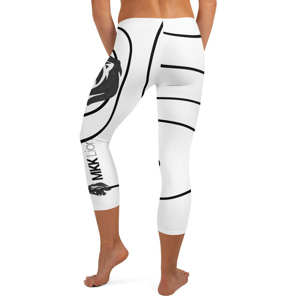 0302 Capri Leggings, One Line 4