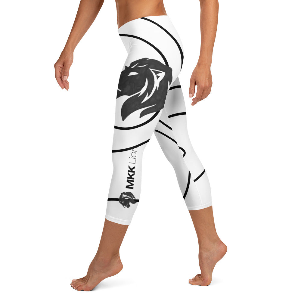 0302 Capri Leggings, One Line 4