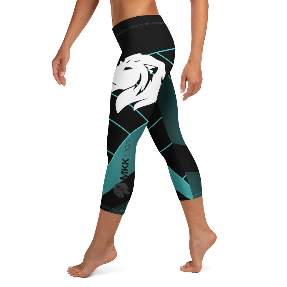 0302 Capri Leggings, Geometric 166