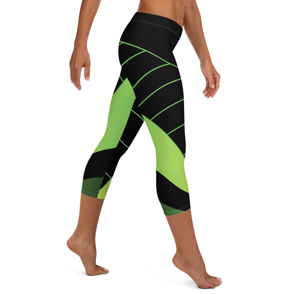 0302 Capri Leggings, Geometric 167