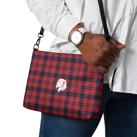 0905 Crossbody Bag, Plaid Red and Blue, 02