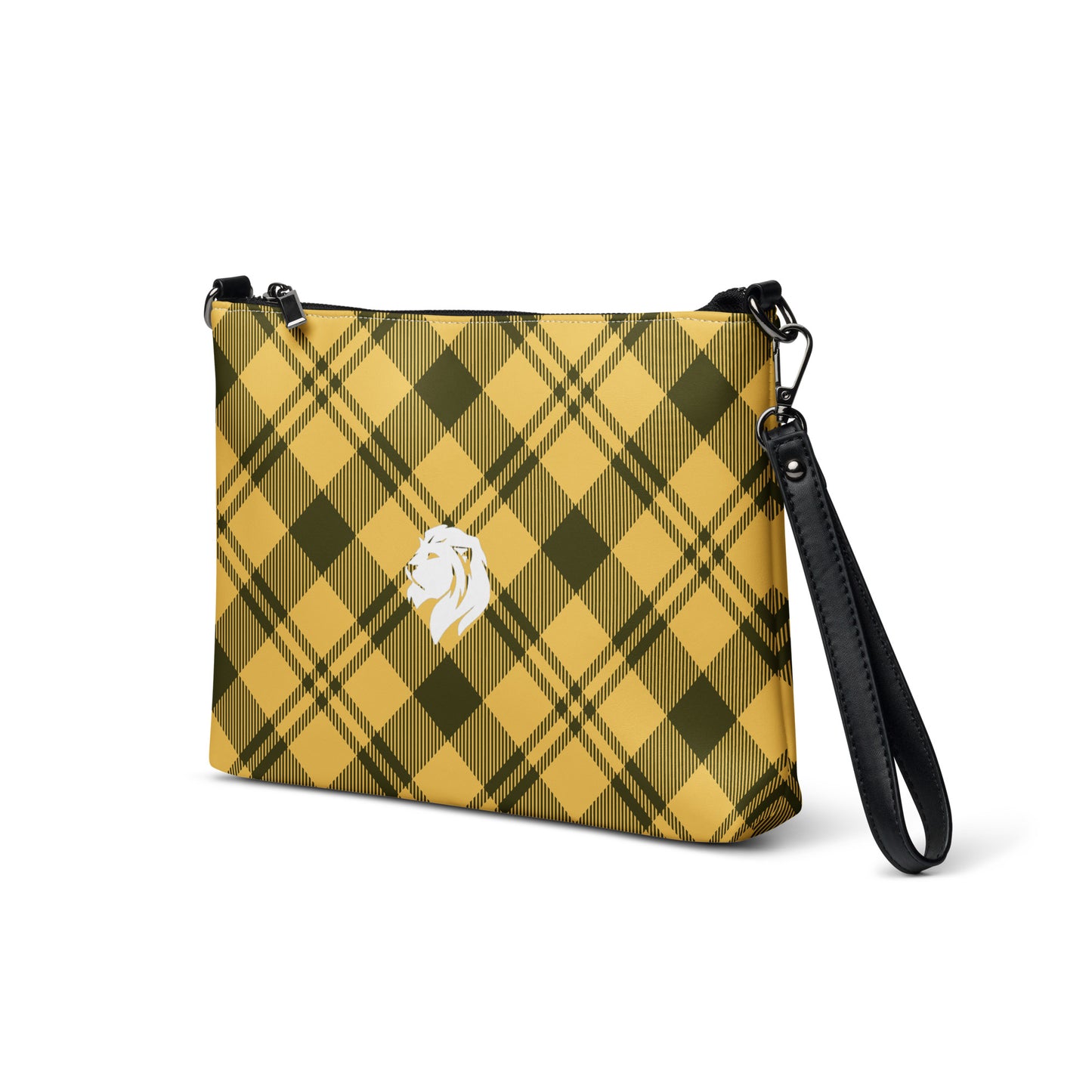 0905 Crossbody Bag, Plaid Yellow, 02