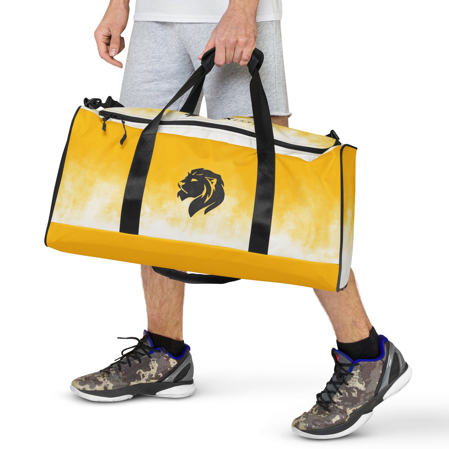 0907 Duffle Bag, Gradient White to Yellow, 04