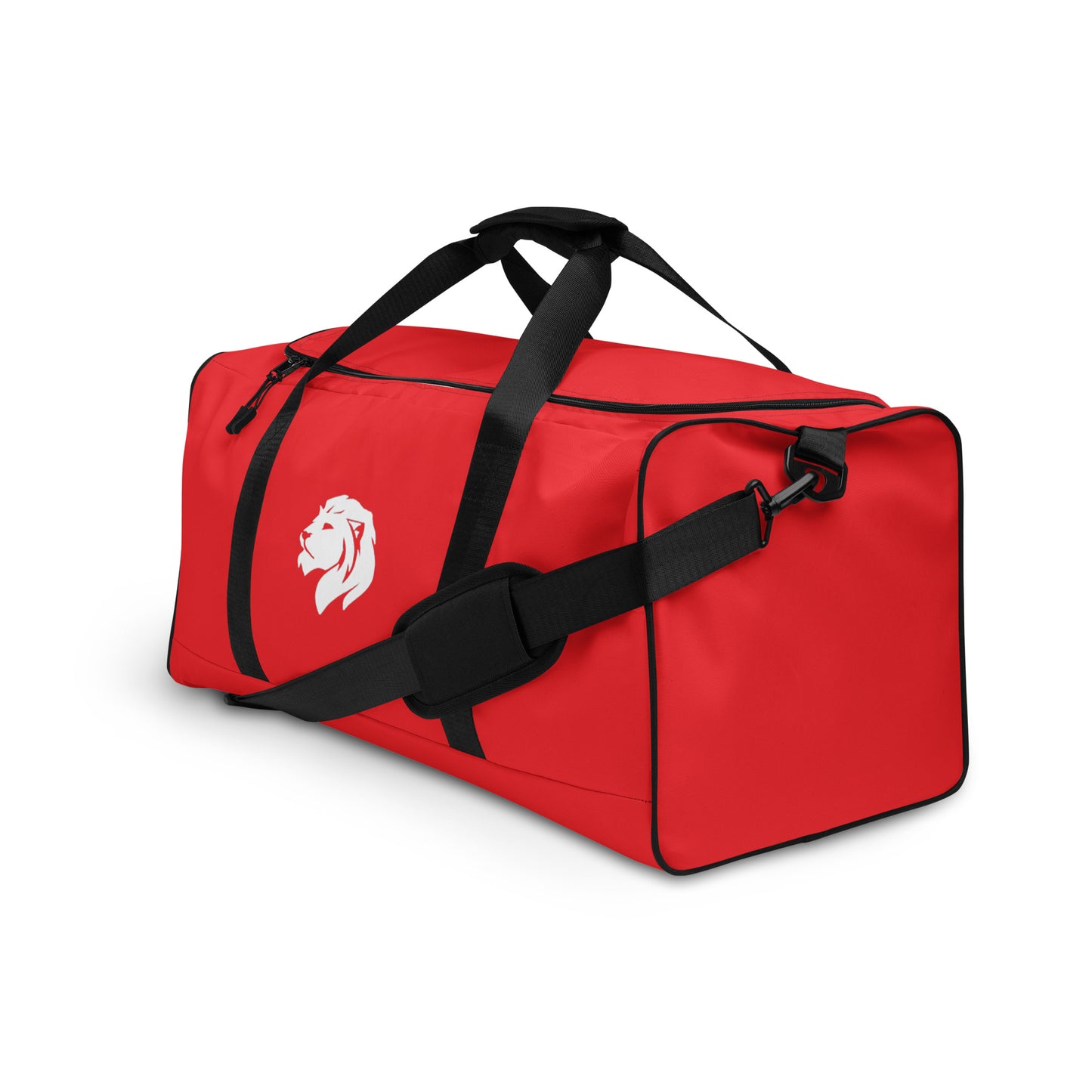 0907 Duffle Bag, Solid Red, 04