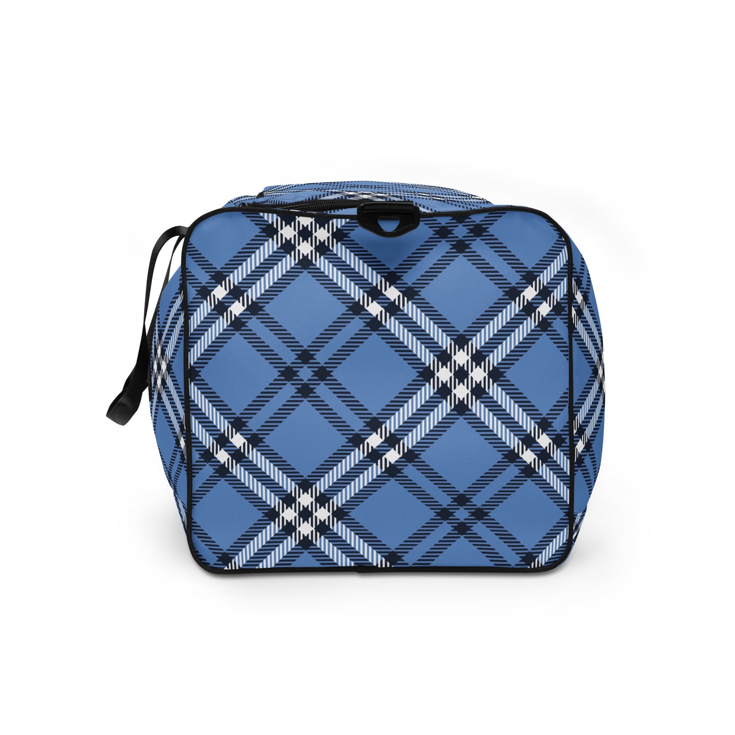 0907 Duffle Bag, Plaid Blue, 04