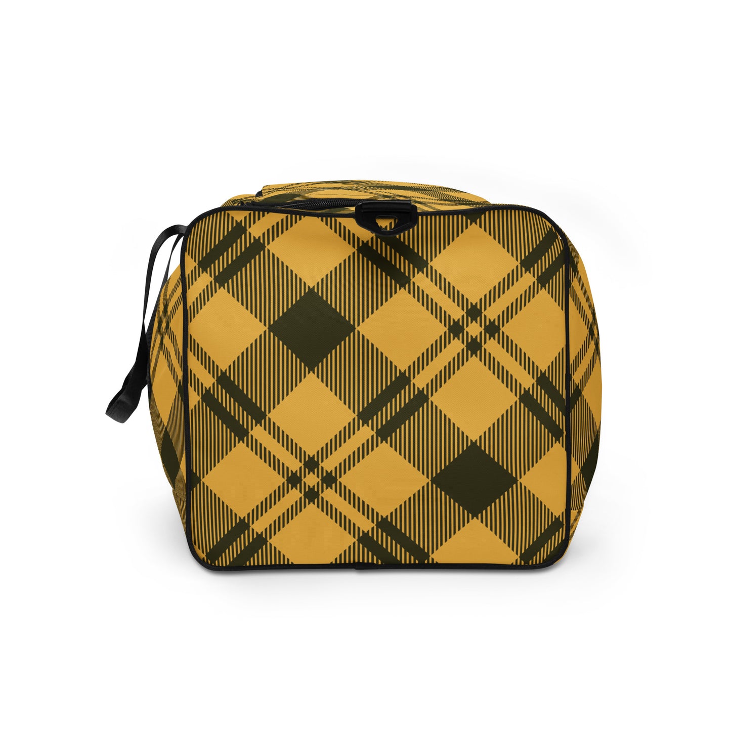 0907 Duffle Bag, Plaid Yellow, 04