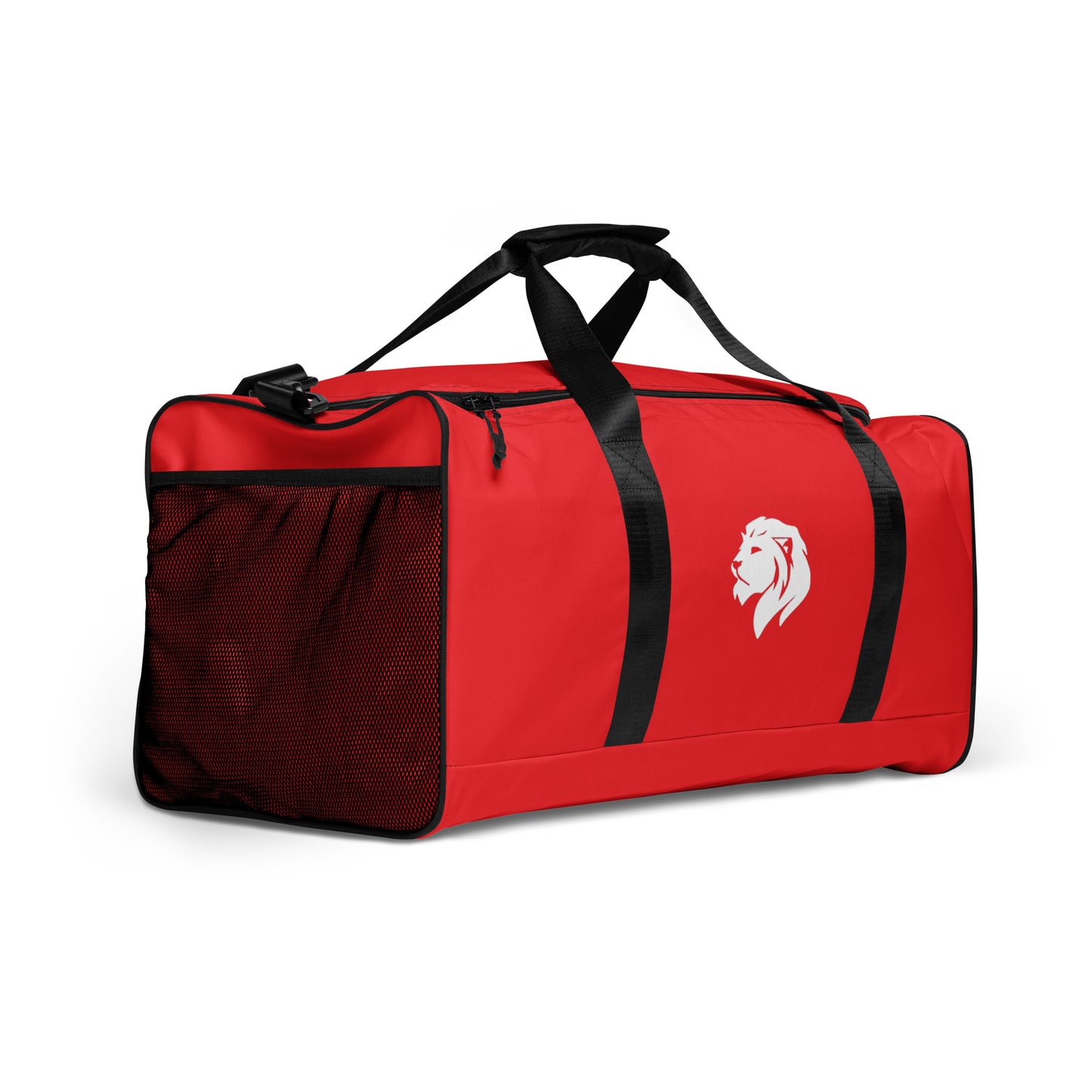 0907 Duffle Bag, Solid Red, 04