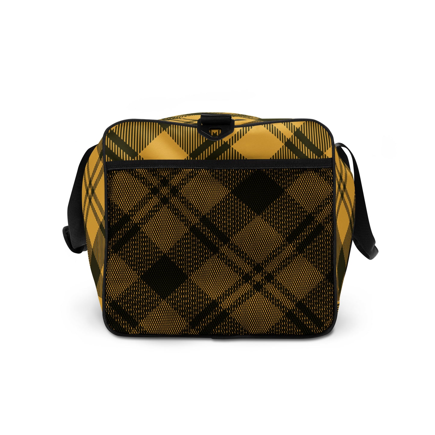 0907 Duffle Bag, Plaid Yellow, 04