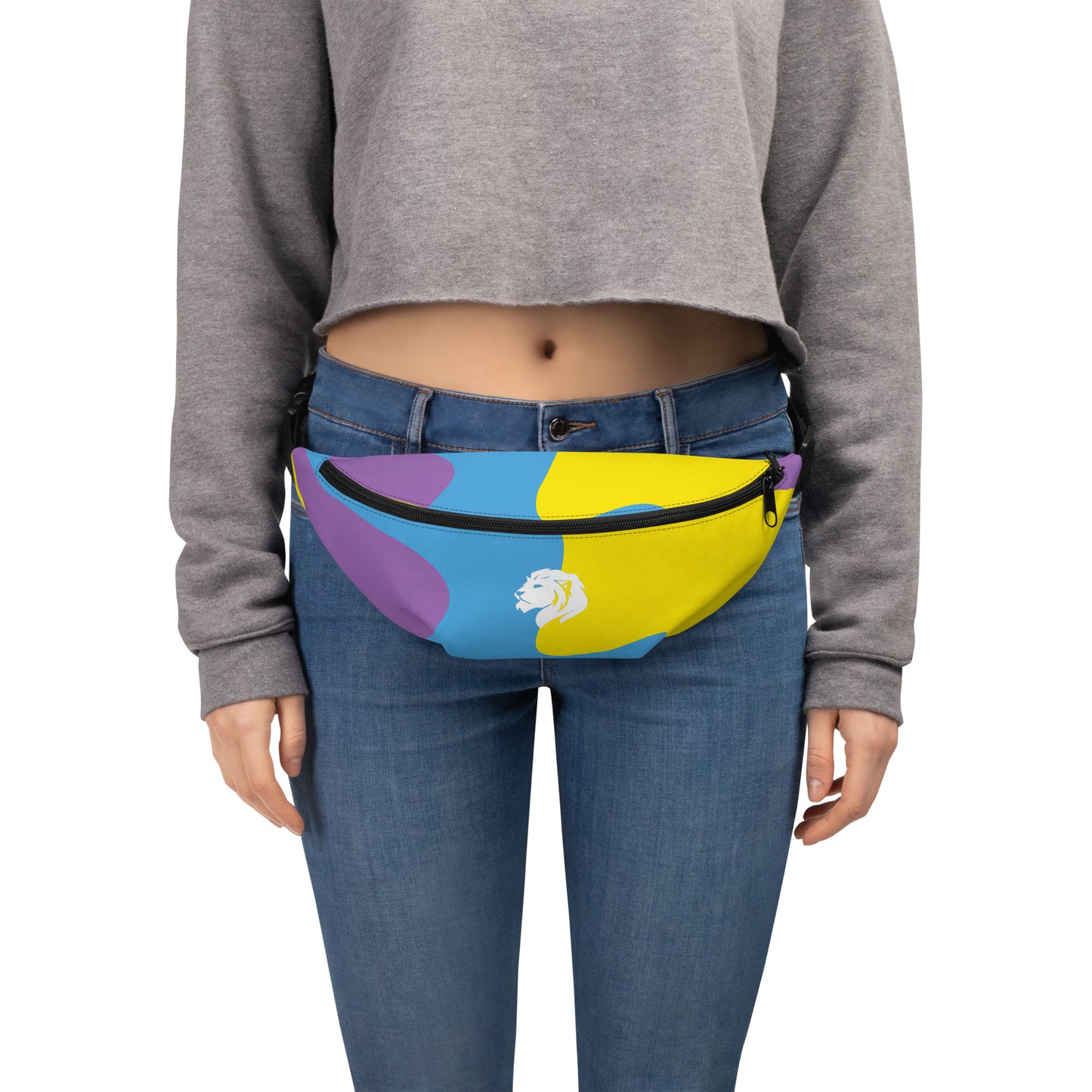 0903 Fanny Pack, Bright Abstract 2, 02