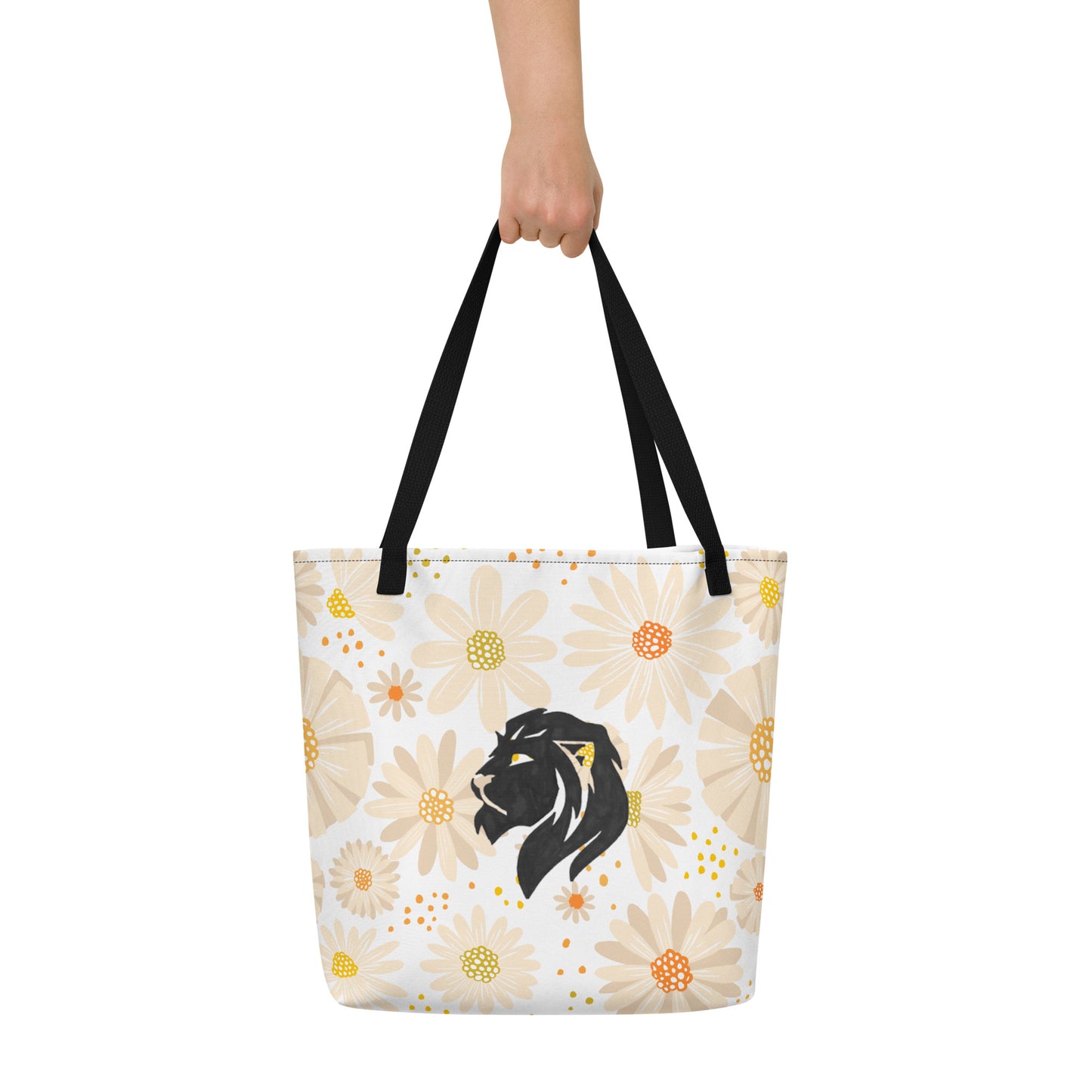 0902 Tote Bag, Daisies 2, 04