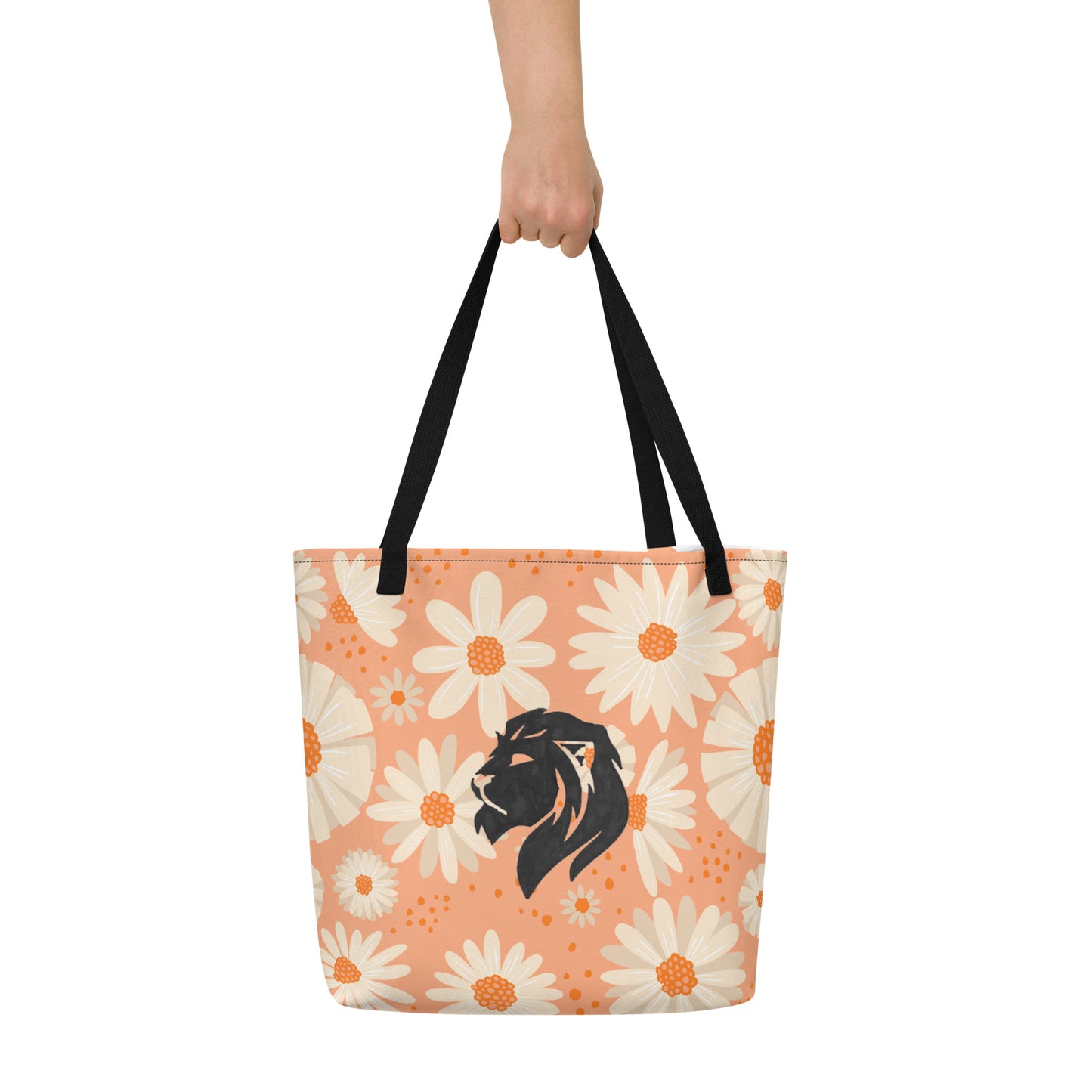 0902 Tote Bag, Daisies 3, 04