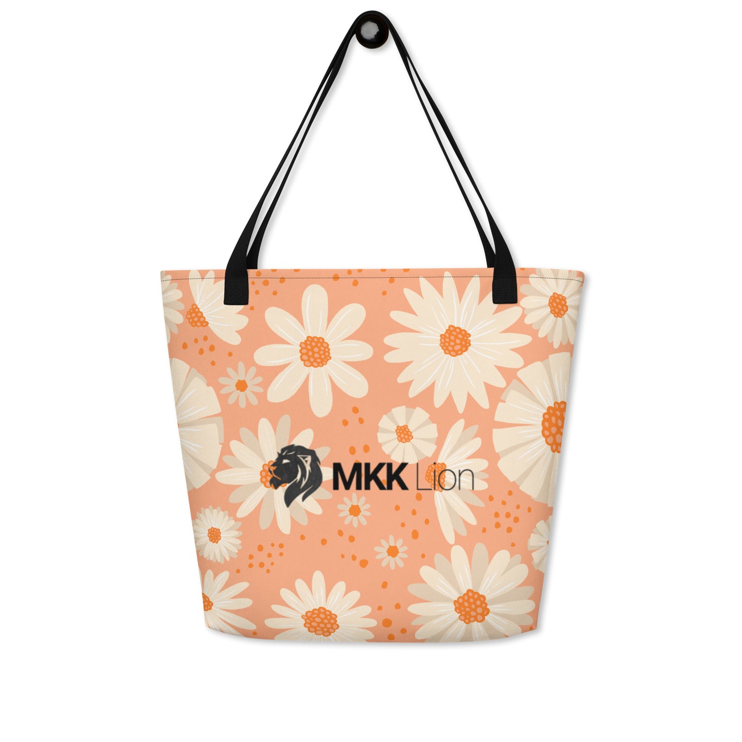 0902 Tote Bag, Daisies 3, MKK Name