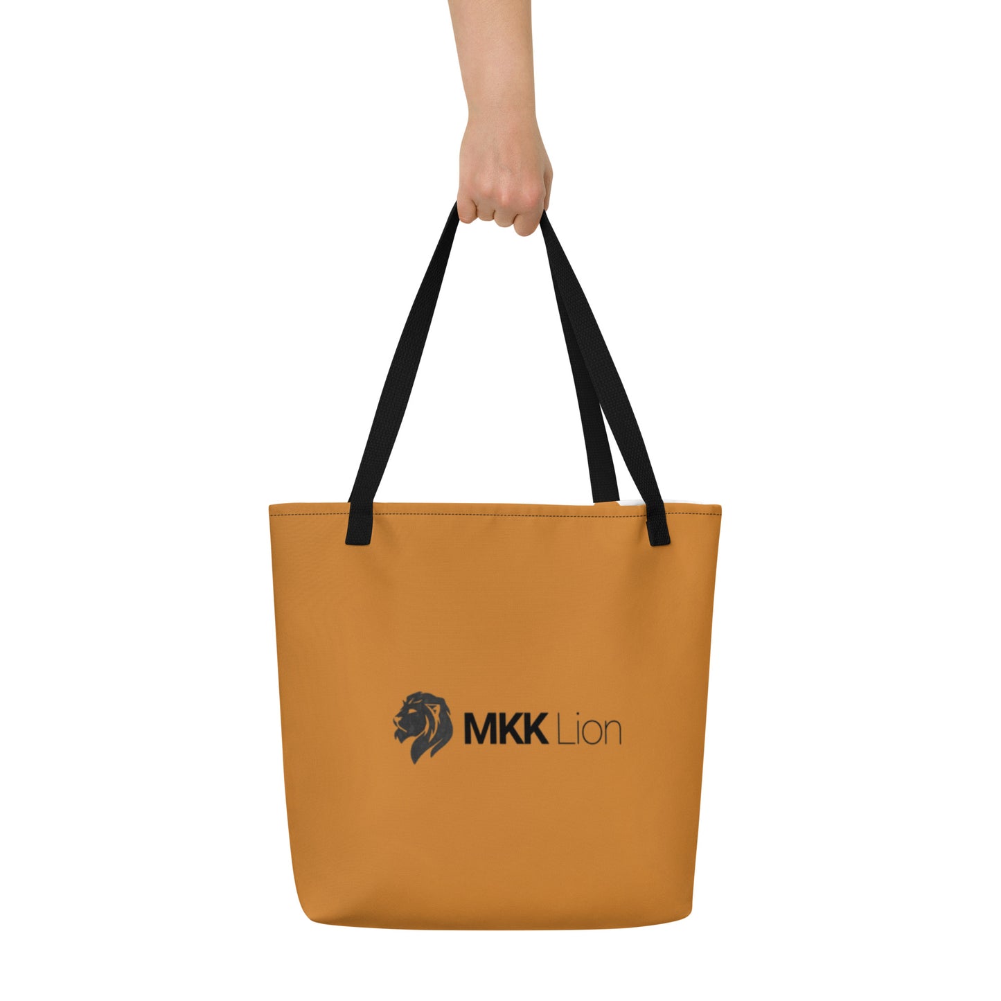 0902 Tote Bag, Solid Brown Light, MKK Name