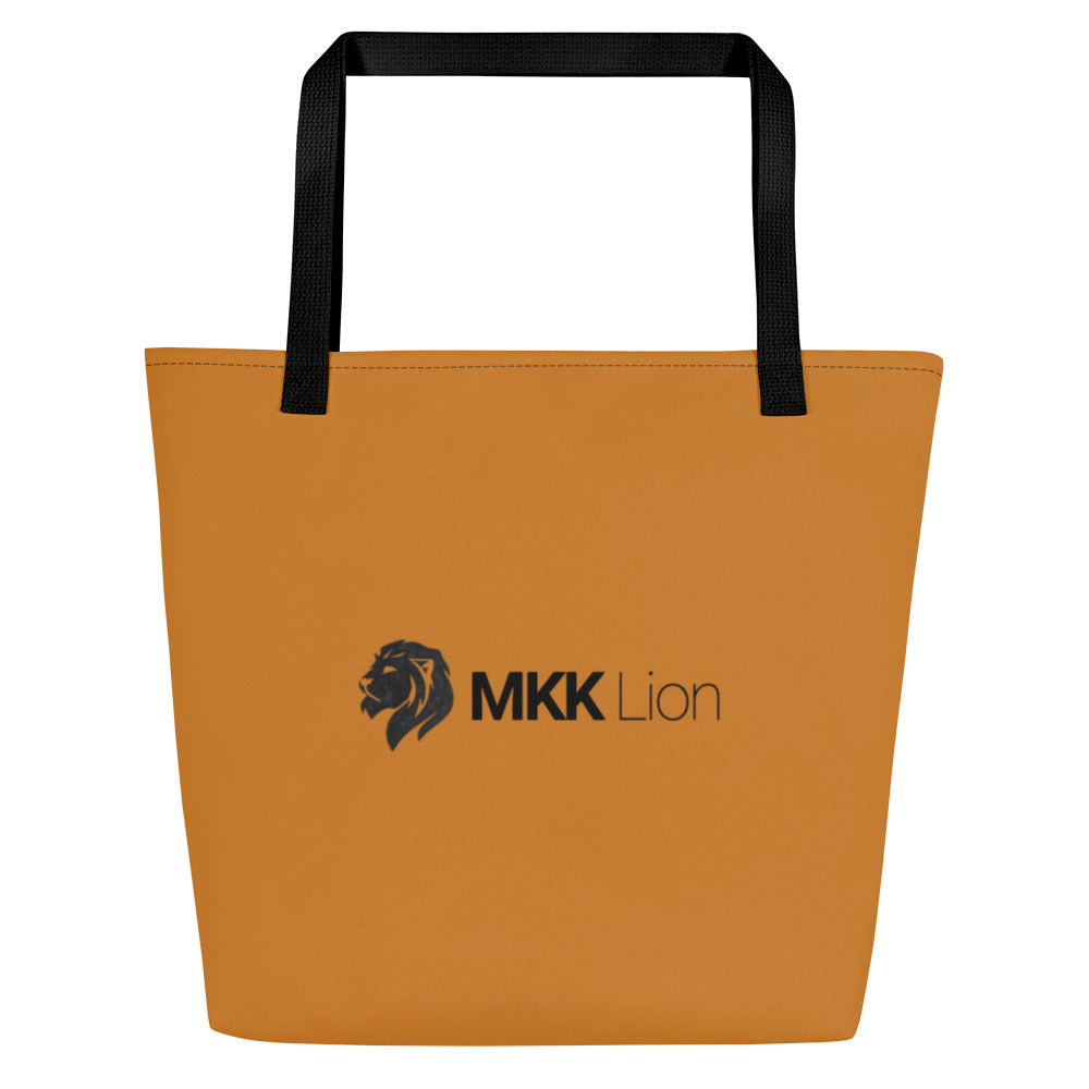 0902 Tote Bag, Solid Brown Light, MKK Name