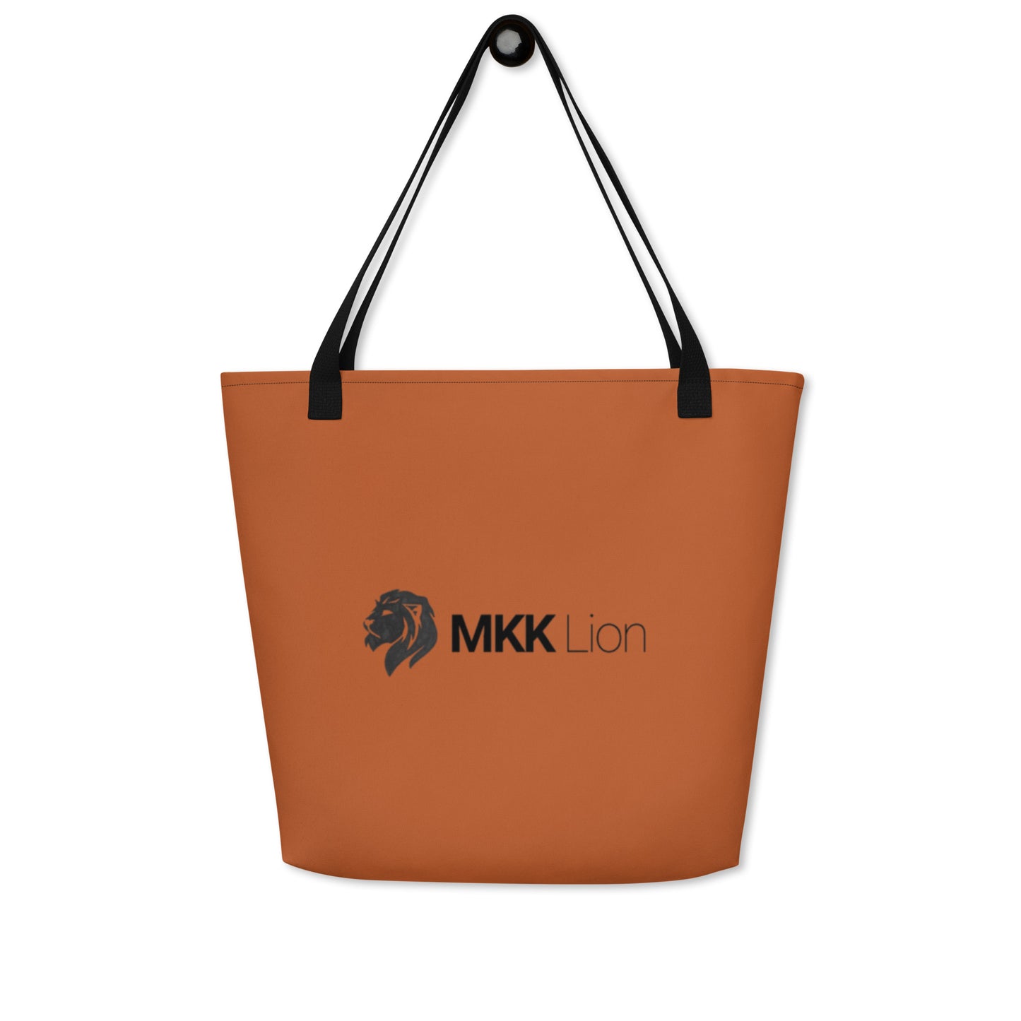 0902 Tote Bag, Solid Brown Tan, MKK Name