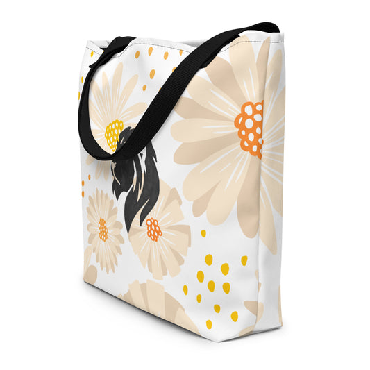 0902 Tote Bag, Daisies 1, 04