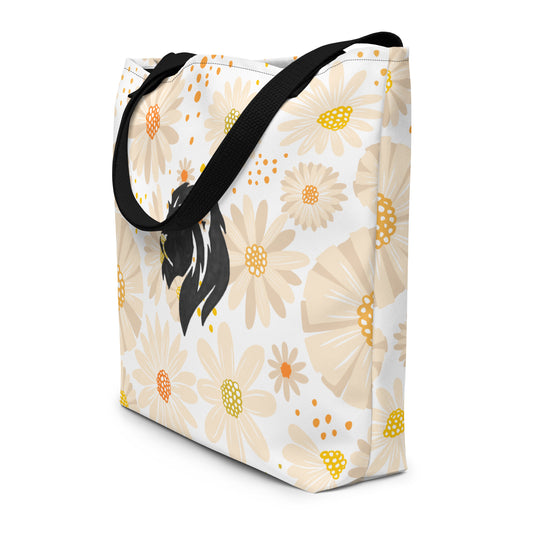 0902 Tote Bag, Daisies 2, 04