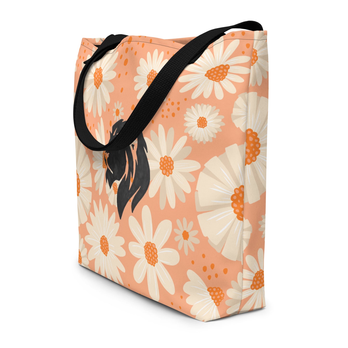 0902 Tote Bag, Daisies 3, 04