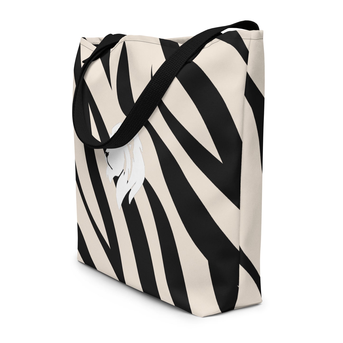 0902 Tote Bag, Zebra, 04