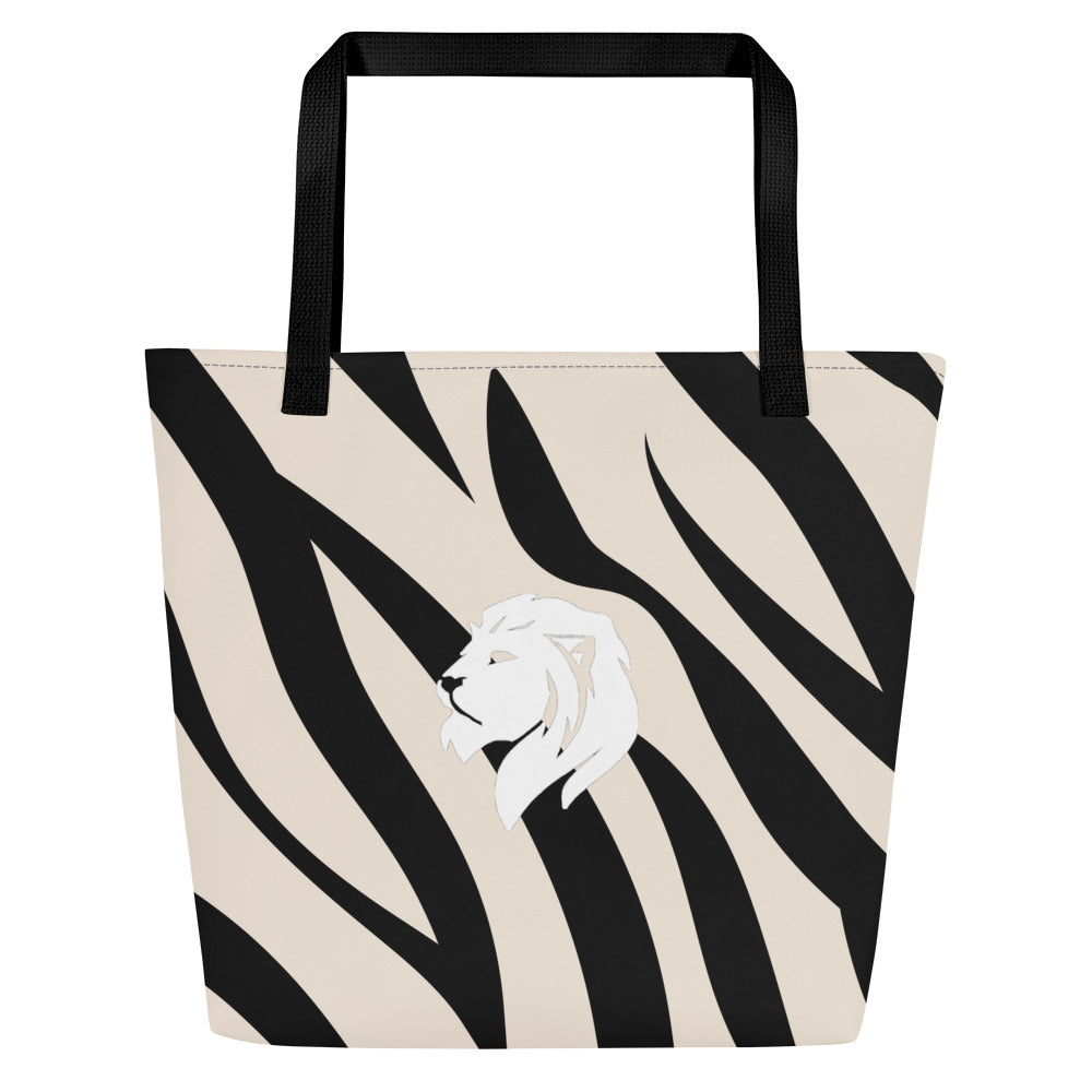 0902 Tote Bag, Zebra, 04