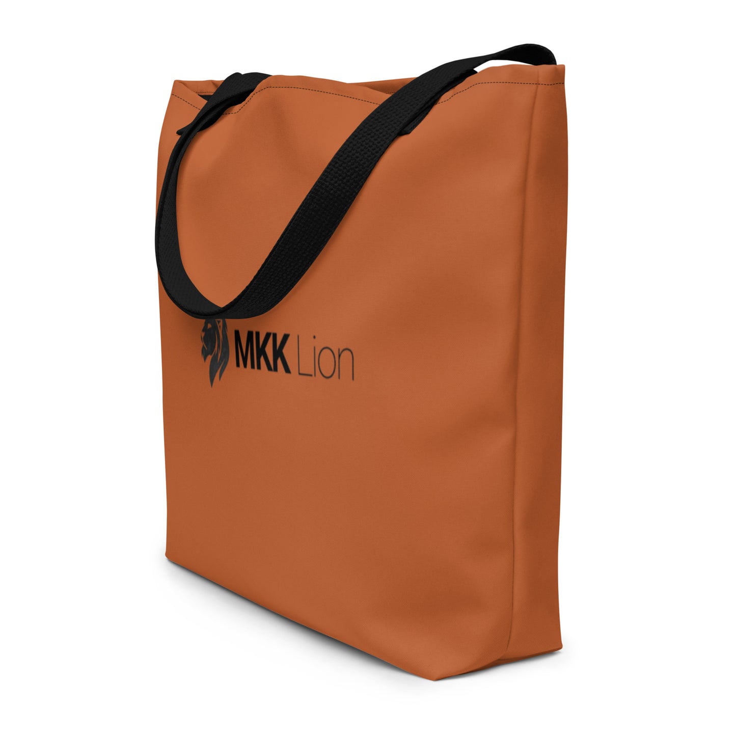 0902 Tote Bag, Solid Brown Tan, MKK Name