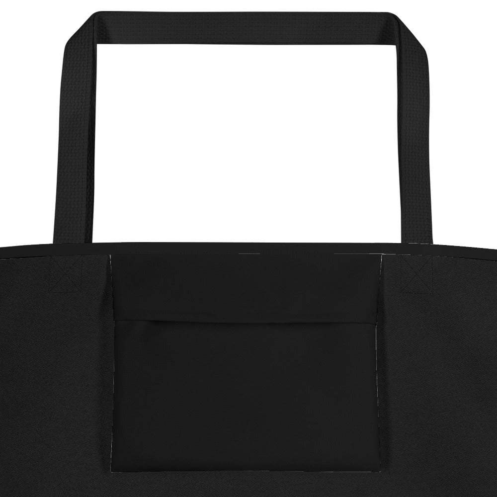 0902 Tote Bag, Solid Black, 04