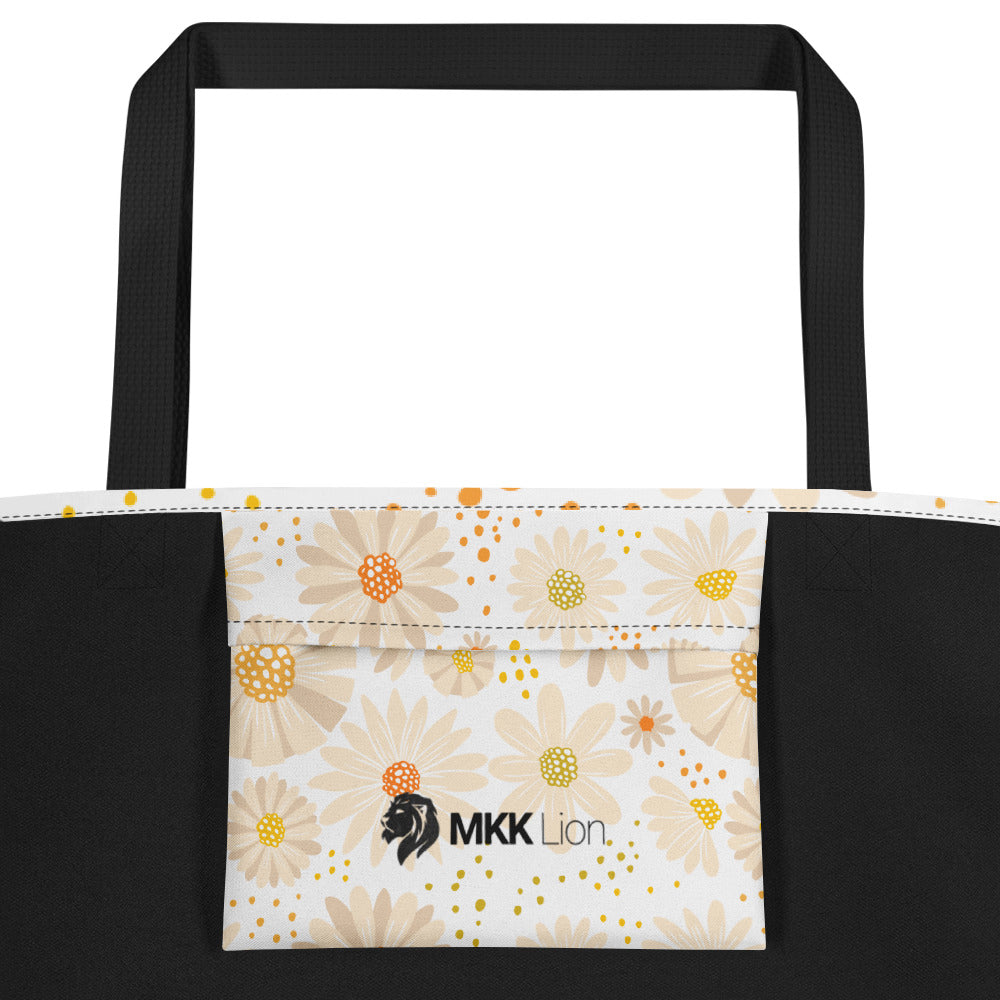 0902 Tote Bag, Daisies 2, 04