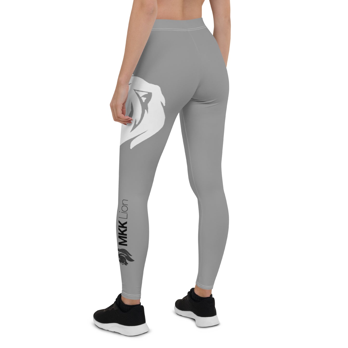 0303 Full-length Leggings, Solid Grey