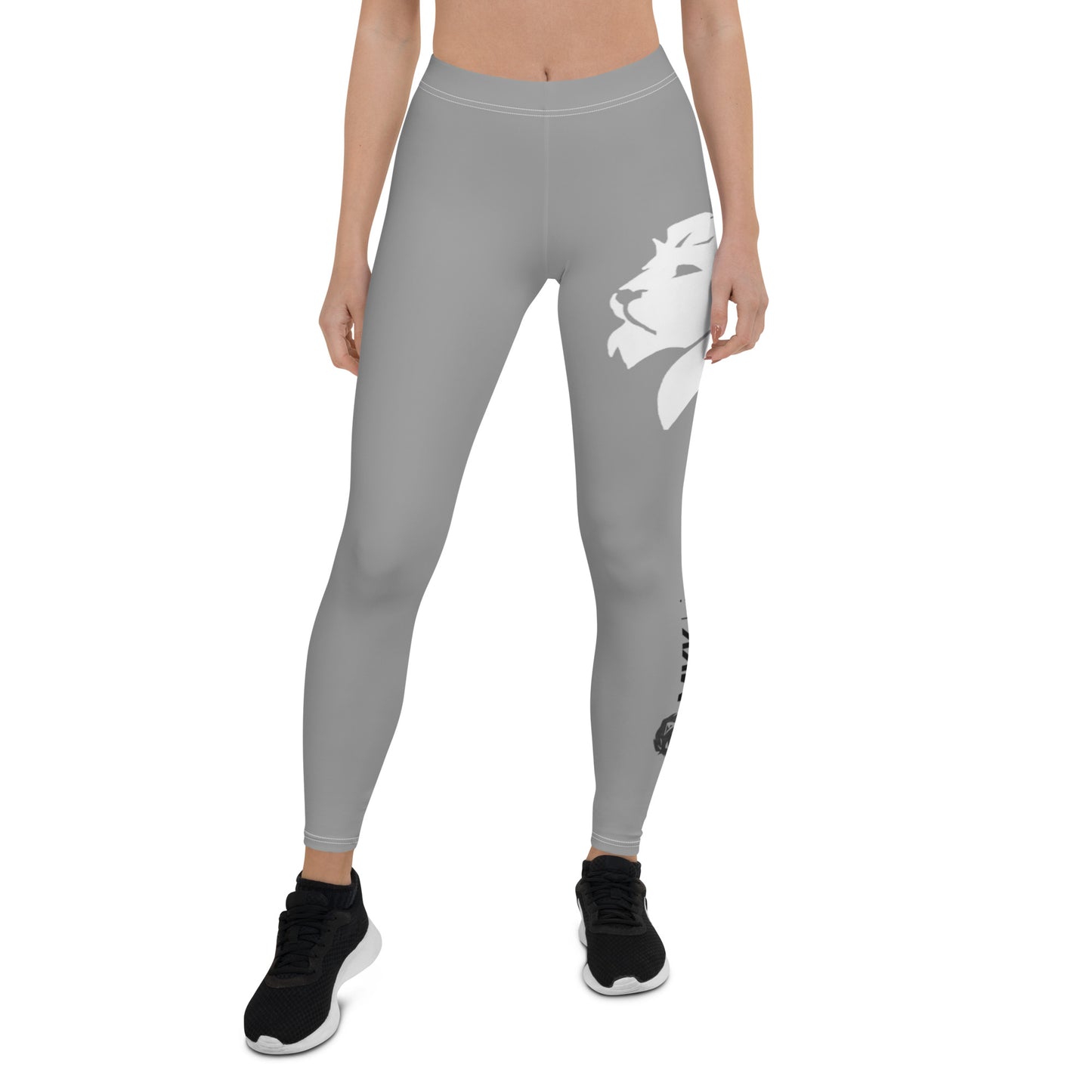 0303 Full-length Leggings, Solid Grey