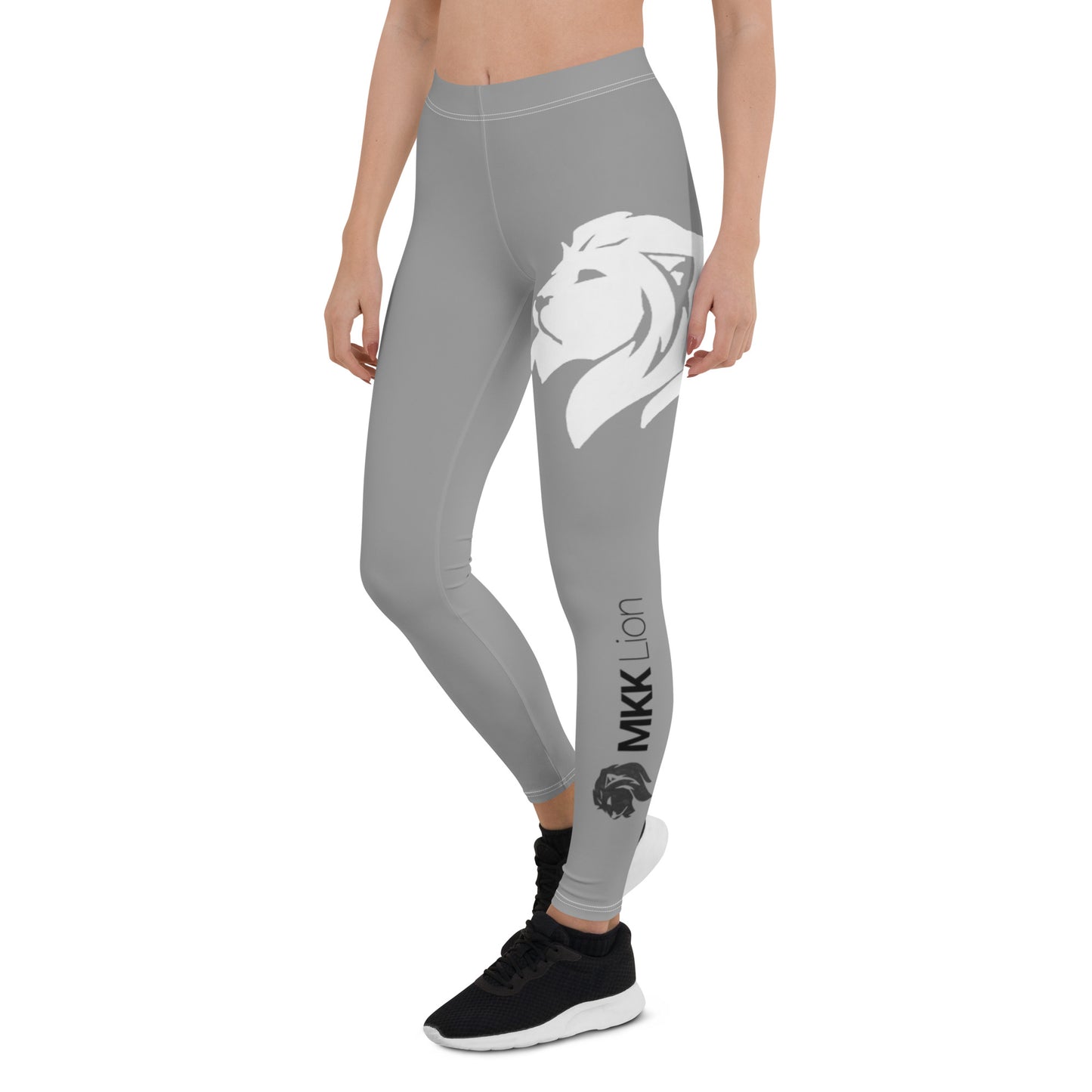 0303 Full-length Leggings, Solid Grey