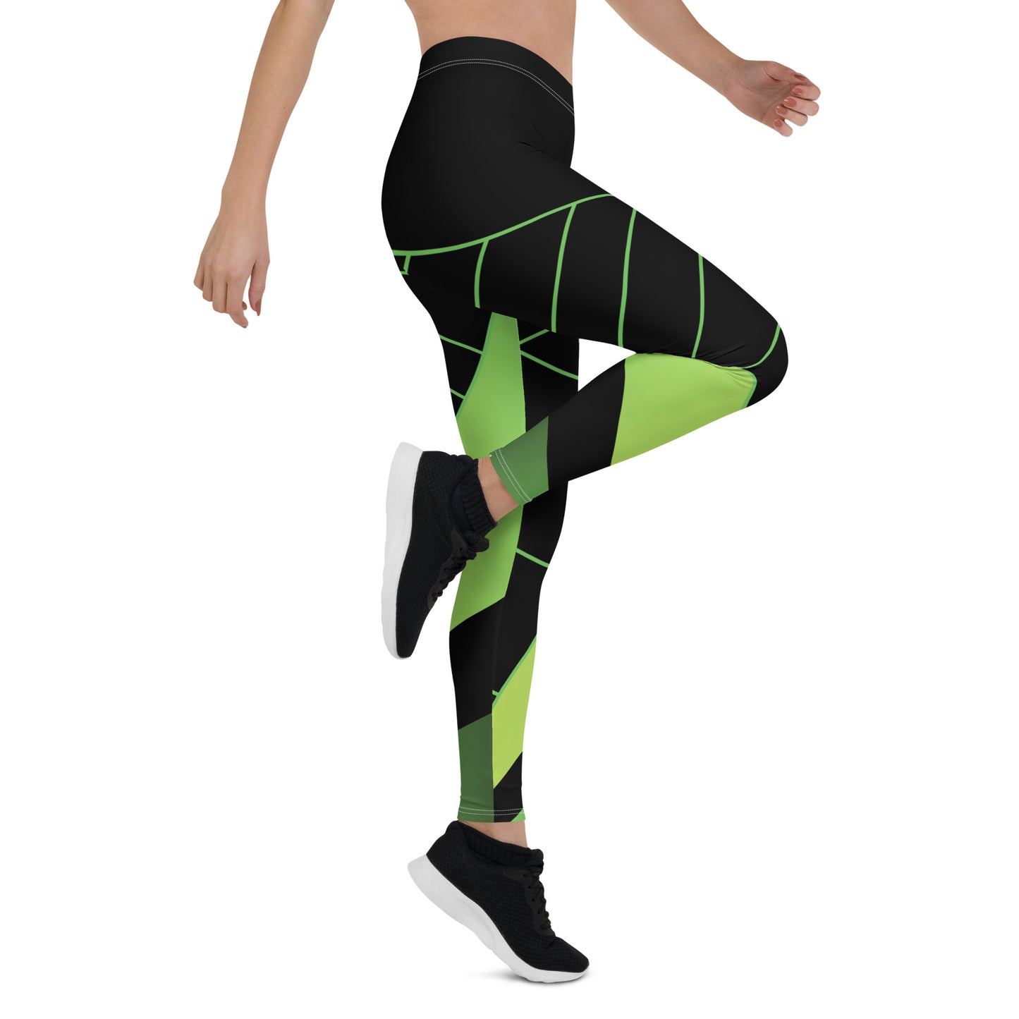 0303 Full-length Leggings, Geometric 167