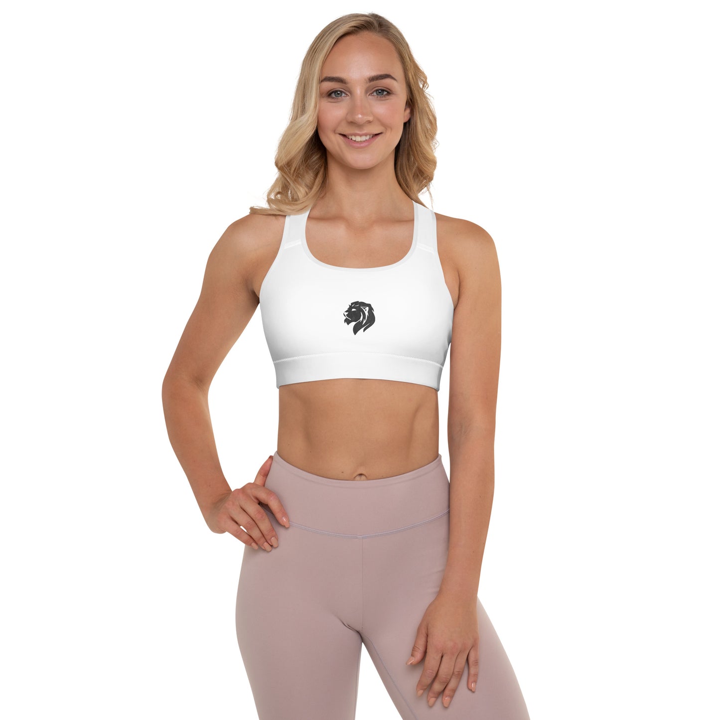 0501 Sports Bra, Solid White, 03