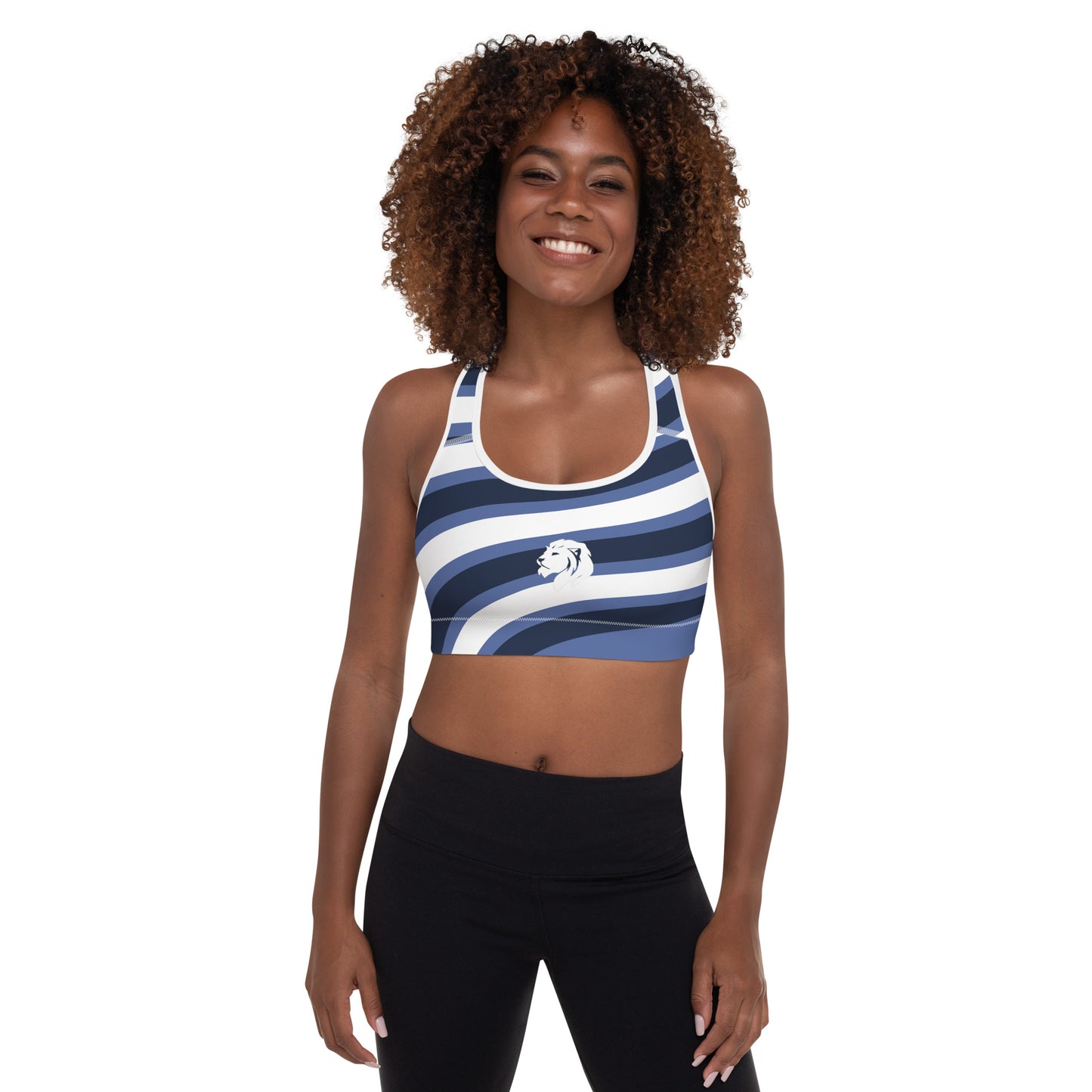 0501 Sports Bra, Blue and White Waves, 03