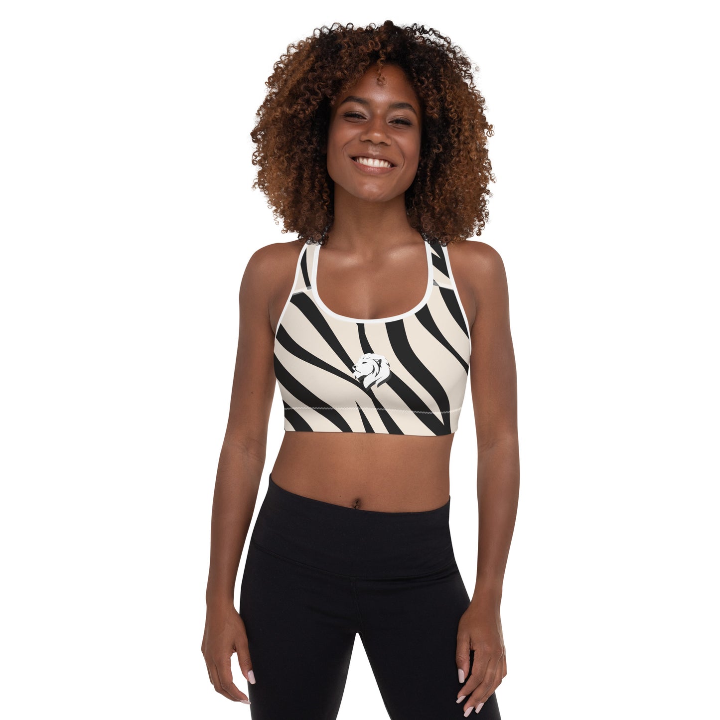 0501 Sports Bra, Zebra, 03