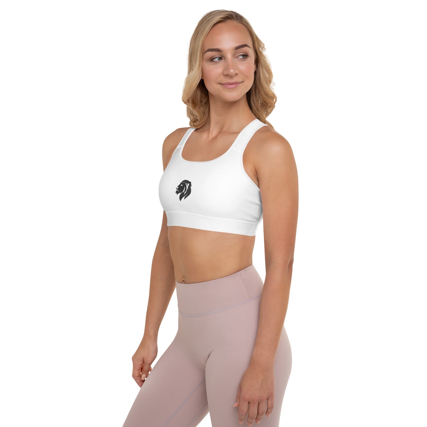 0501 Sports Bra, Solid White, 03