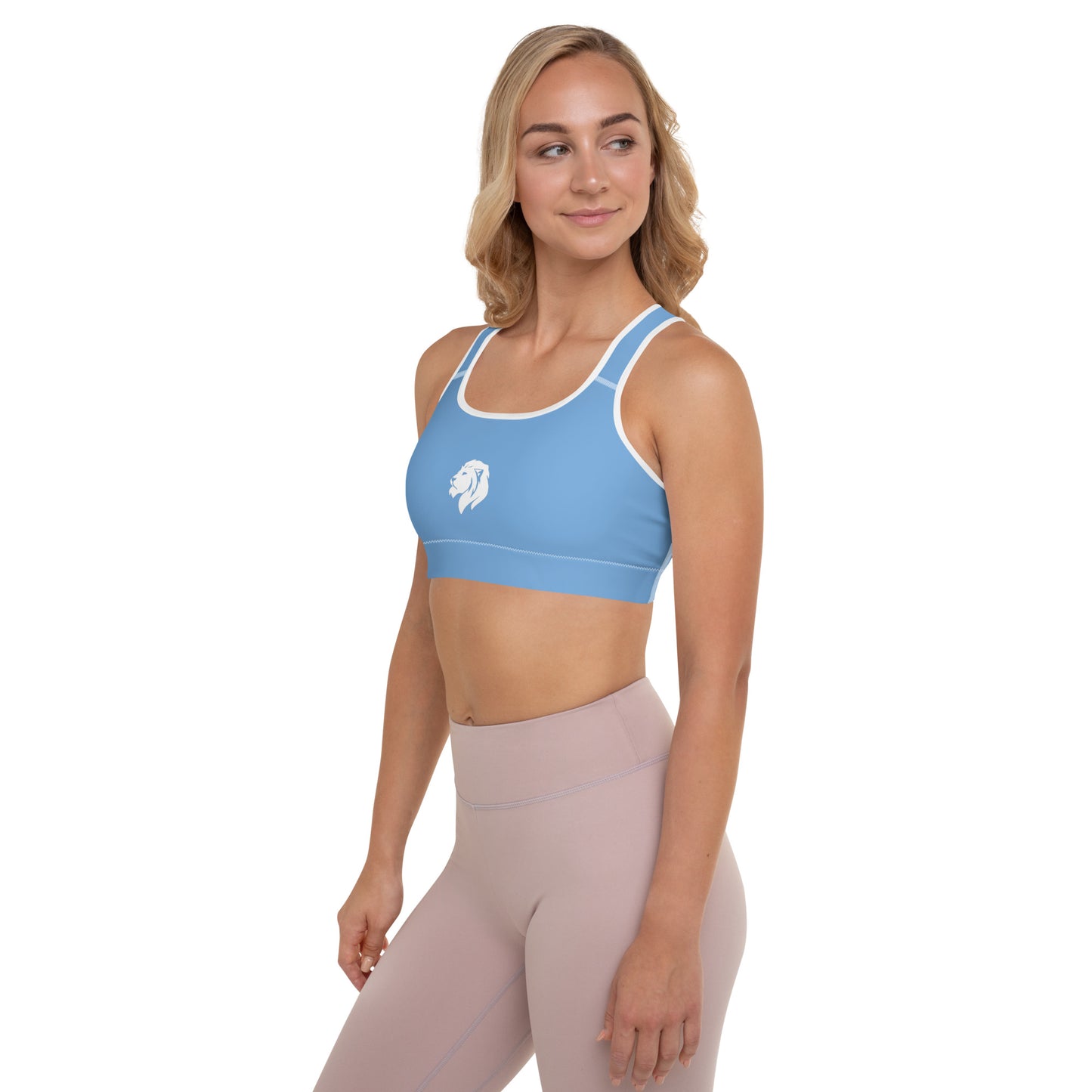 0501 Sports Bra, Solid Blue, 03