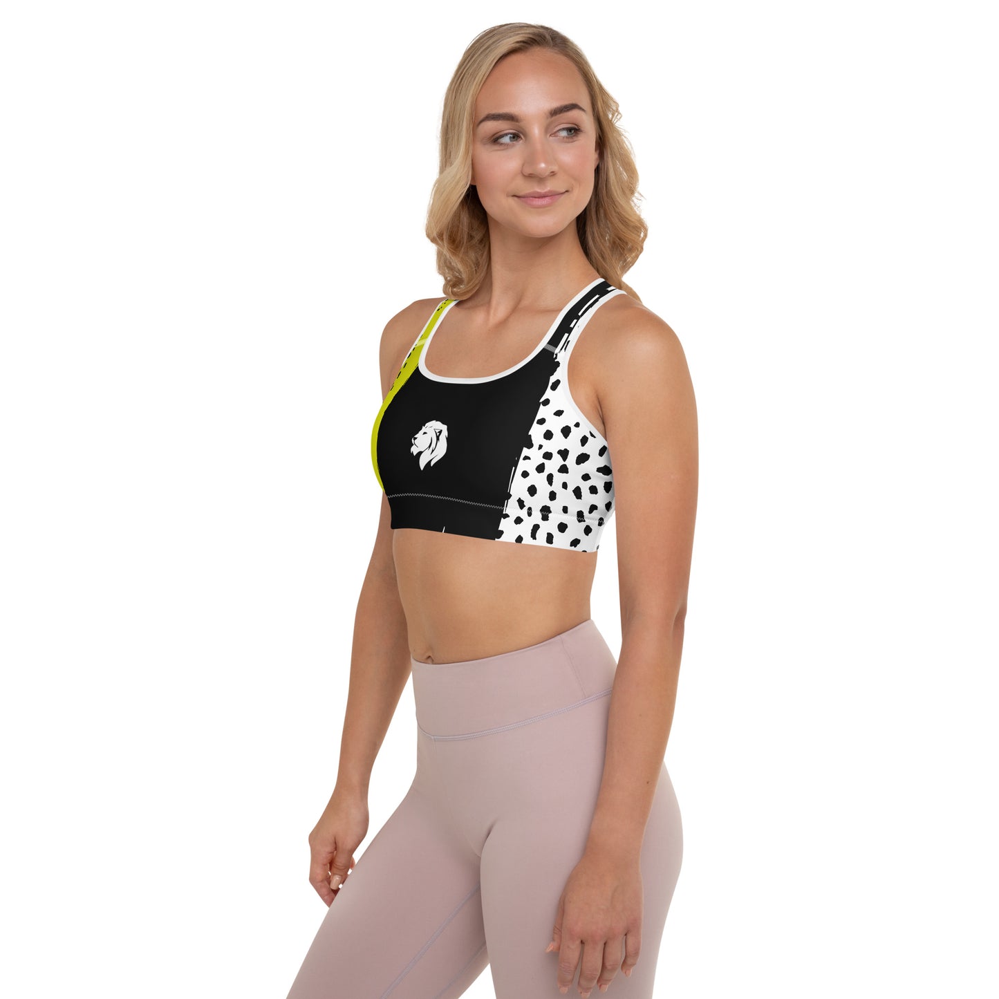 0501 Sports Bra, Paint Swatches with Spots, 03