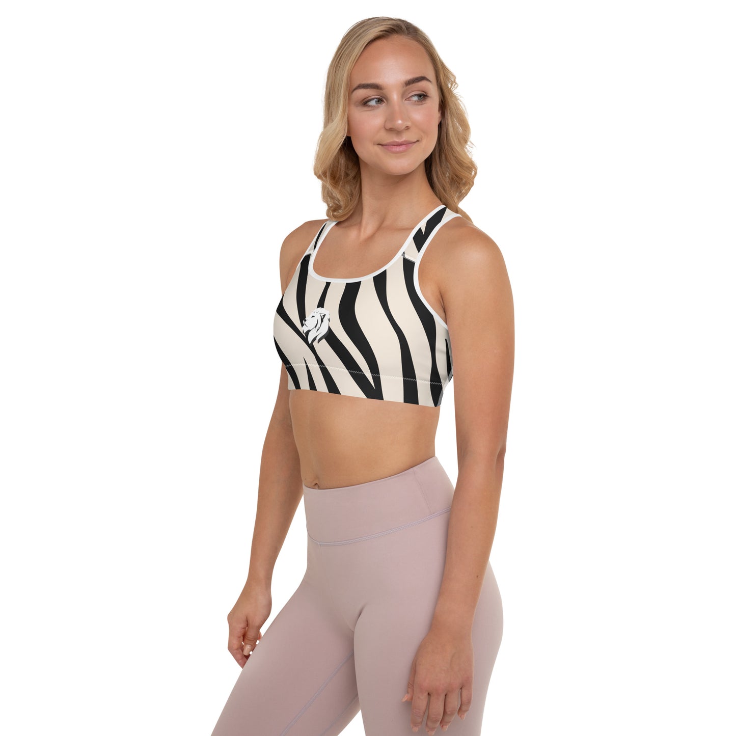 0501 Sports Bra, Zebra, 03